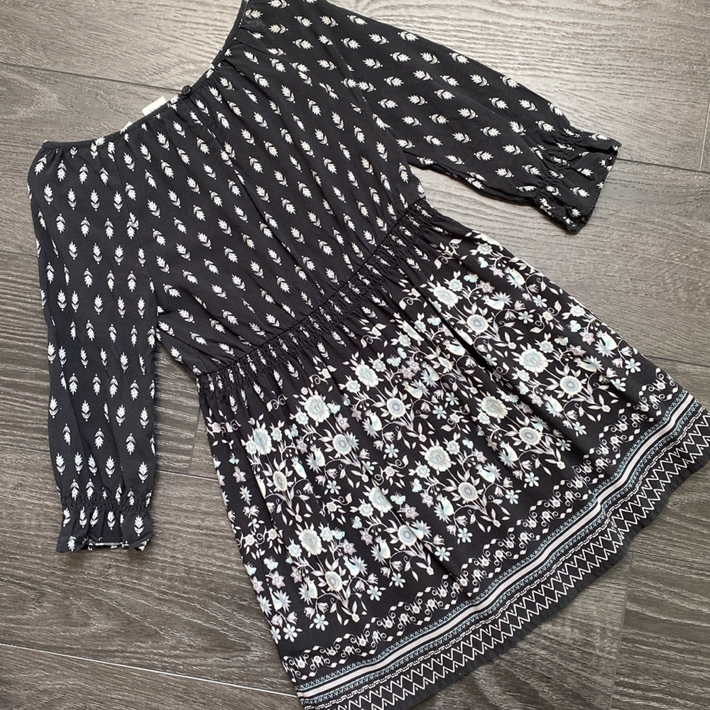 Girls Long Sleeve Gap Dress - Picture 5 of 6